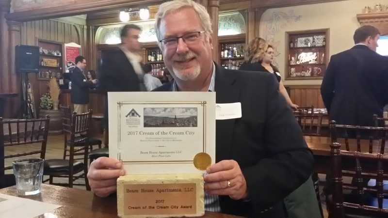 MMA receives a Cream of the Cream City Award for River Place Lofts