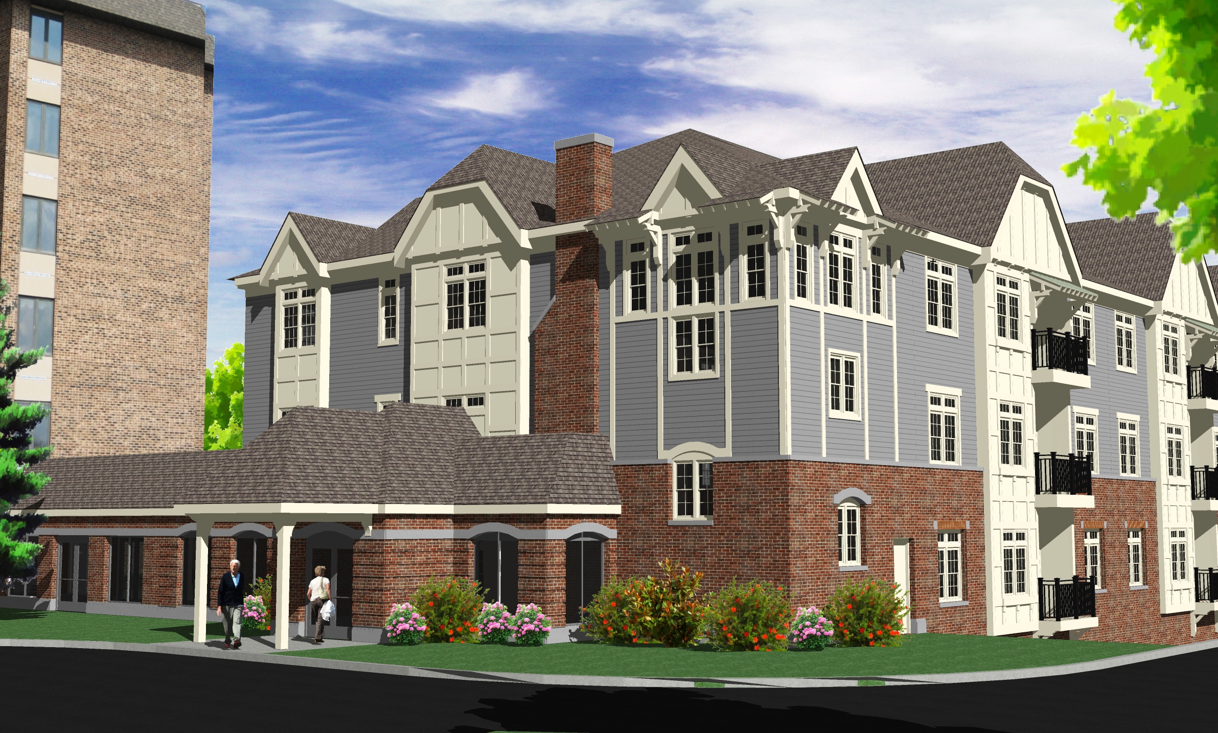 Alexian Village Condominiums senior living architecture by Madisen Maher Architects
